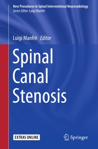 Cover image: Spinal Canal Stenosis 9783319262680