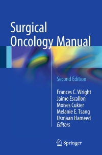 Imagen de portada: Surgical Oncology Manual 2nd edition 9783319262741