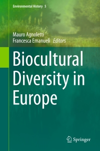 Cover image: Biocultural Diversity in Europe 9783319263137