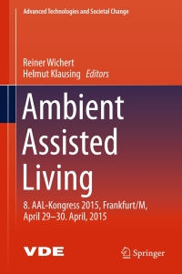 Cover image: Ambient Assisted Living 9783319263434
