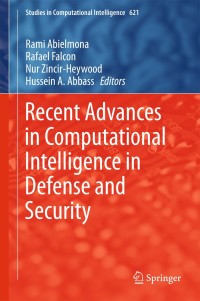 Cover image: Recent Advances in Computational Intelligence in Defense and Security 9783319264486