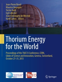 Cover image: Thorium Energy for the World 9783319265407