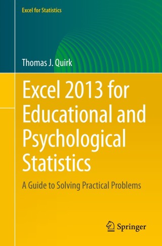 表紙画像: Excel 2013 for Educational and Psychological Statistics 9783319267111