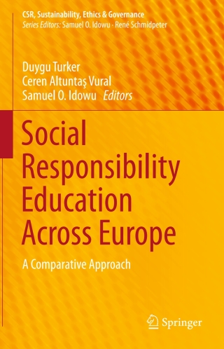 Cover image: Social Responsibility Education Across Europe 9783319267142