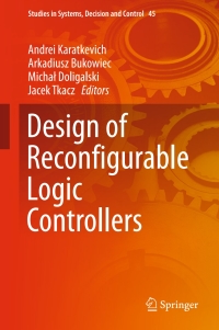 Titelbild: Design of Reconfigurable Logic Controllers 9783319267234