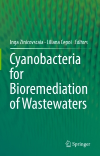 Imagen de portada: Cyanobacteria for Bioremediation of Wastewaters 9783319267494