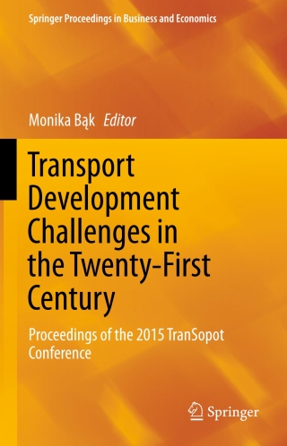 Cover image: Transport Development Challenges in the Twenty-First Century 9783319268460