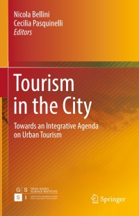 Cover image: Tourism in the City 9783319268767