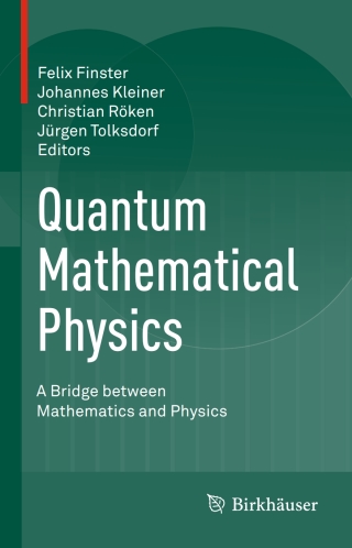 Cover image: Quantum Mathematical Physics 9783319269009