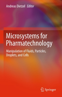 Cover image: Microsystems for Pharmatechnology 9783319269184
