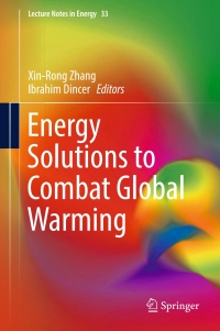 Imagen de portada: Energy Solutions to Combat Global Warming 9783319269481