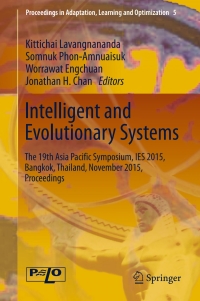 Imagen de portada: Intelligent and Evolutionary Systems 9783319269993