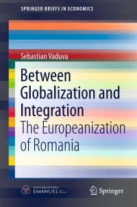 Imagen de portada: Between Globalization and Integration 9783319270081