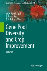 Cover image: Gene Pool Diversity and Crop Improvement 9783319270944
