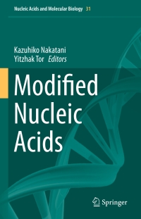 Titelbild: Modified Nucleic Acids 9783319271095