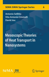 Imagen de portada: Mesoscopic Theories of Heat Transport in Nanosystems 9783319272054