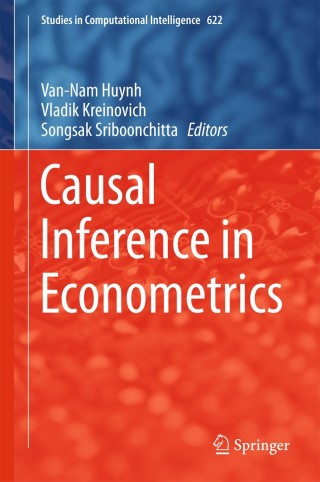 Immagine di copertina: Causal Inference in Econometrics 9783319272832