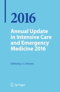 Cover image: Annual Update in Intensive Care and Emergency Medicine 2016 9783319273488