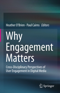 Cover image: Why Engagement Matters 9783319274447