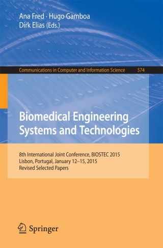 Imagen de portada: Biomedical Engineering Systems and Technologies 9783319277066