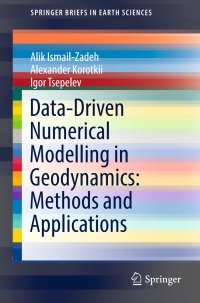 Imagen de portada: Data-Driven Numerical Modelling in Geodynamics: Methods and Applications 9783319278001