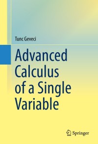 Cover image: Advanced Calculus of a Single Variable 9783319278063