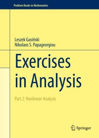 Cover image: Exercises in Analysis 9783319278155
