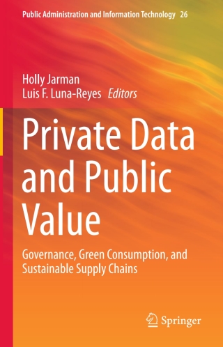 Cover image: Private Data and Public Value 9783319278216