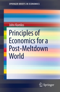 Imagen de portada: Principles of Economics for a Post-Meltdown World 9783319278278