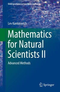 Cover image: Mathematics for Natural Scientists II 9783319278599