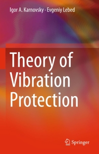 Cover image: Theory of Vibration Protection 9783319280189