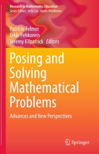 Cover image: Posing and Solving Mathematical Problems 9783319280219