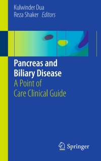 Titelbild: Pancreas and Biliary Disease 9783319280875