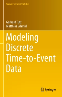 Cover image: Modeling Discrete Time-to-Event Data 9783319281568