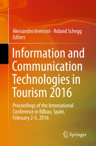 Cover image: Information and Communication Technologies in Tourism 2016 9783319282305