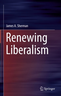 Cover image: Renewing Liberalism 9783319282763
