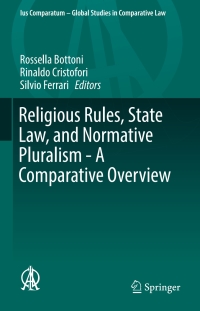 Cover image: Religious Rules, State Law, and Normative Pluralism - A Comparative Overview 9783319283333