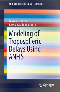 Cover image: Modeling of Tropospheric Delays Using ANFIS 9783319284354