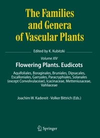 Cover image: Flowering Plants. Eudicots 9783319285320