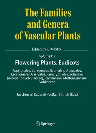 Cover image: Flowering Plants. Eudicots 9783319285320
