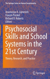 Cover image: Psychosocial Skills and School Systems in the 21st Century 9783319286044