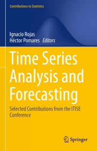 Cover image: Time Series Analysis and Forecasting 9783319287232