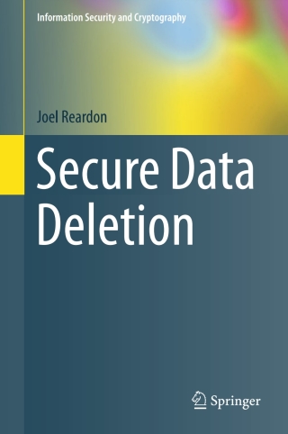 Imagen de portada: Secure Data Deletion 9783319287775