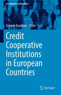 Imagen de portada: Credit Cooperative Institutions in European Countries 9783319287836