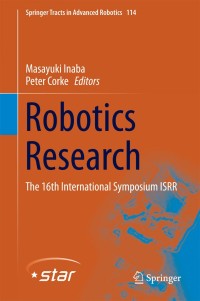 表紙画像: Robotics Research 9783319288703