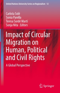 Cover image: Impact of Circular Migration on Human, Political and Civil Rights 9783319288949