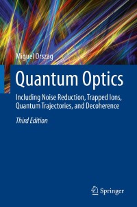 Cover image: Quantum Optics 3rd edition 9783319290355