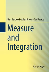 表紙画像: Measure and Integration 9783319290447