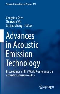 Cover image: Advances in Acoustic Emission Technology 9783319290508