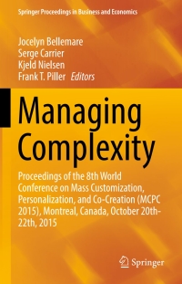 Immagine di copertina: Managing Complexity 9783319290560